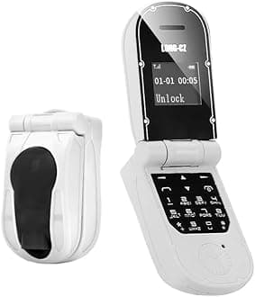 Plastic Flip Phone Smallest Mobile Phone J30, Mini Wireless Dialer, Bluetooth Tiny Headset Nest Model With Voice Changer Plastic Flip Mini Mobile Phone (blue)