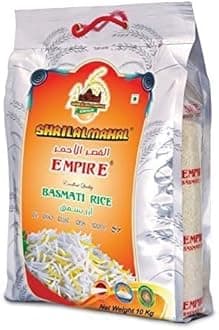 SHRILALMAHAL Empire Basmati Rice (Most Premium), 10 lbs / 180 oz