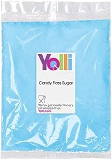 Blue Candy Floss Sugar 300g Banana Flavour