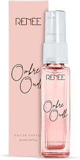 Ombre Oud Eau De Parfum, Premium Long-lasting Fragrance With Notes of Oud, Rose, Saffron, middle Caramel, and Musk, Scent for Every Occasion, Ideal Perfume for Women, 8Ml