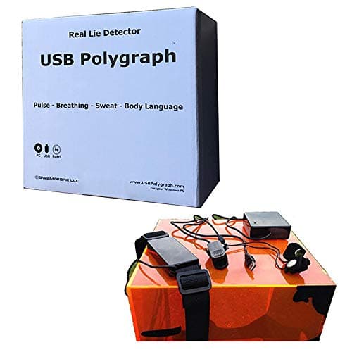 USB Polygraph 1.0: Real Home Polygraph Lie Detector Machine Original Edition