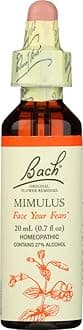 Bach Original Flower Essences, Mimulus 0.7 fl oz (20 ml)
