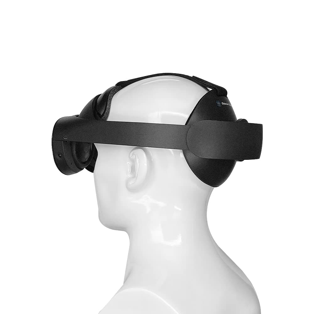Globular Cluster Comfortable Kit Compatible with Meta Quest Pro-Soft and Bigger Forehead/Rear Pads with Top Strap Added
