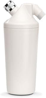 Shower Filter for Shower Head - Reduces Over 90% of Chlorine from Hard Water - Carbon & KDF Filtration Media - Soften Skin & Hair - For Use with Existing Shower Head - AQ-4100NSH