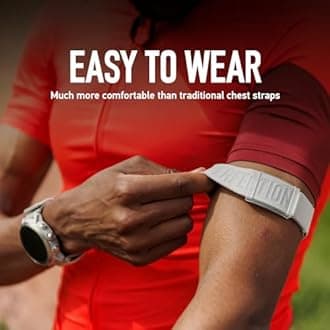 COROS Heart Rate Monitor, Comfort, Easy to wear, Auto-wear Detection, Advanced Sensor, Precise Data, Bluetooth, 38 Hours Battery Life, Compatible with up to 3 Connections, for Run and Bike-Lime