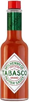 Tabasco Red Pepper Original Sauce 150 ML, Non-GMO Project Verified, Vegan, Gluten free, No added Colour or Presevatives