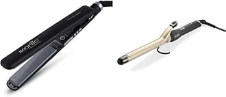 Ikonic PS Pro Hair Straightener (Black) & Ikonic Curling Tong - Ct-22Mm