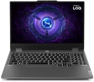 Lenovo LOQ 15.6" 1920 x 1080 FHD 144Hz Gaming Notebook Intel Core i5-12450HX 12GB DDR5 512GB SSD NVIDIA GeForce 2050 4GB DDR6 Luna Grey