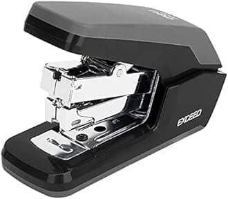 Staplers Office,Small One Touch Stapler Effortless Ergonomic Design, 25 Sheet Capacity(Deli0370)