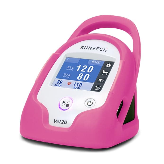 SunTech Vet20 Veterinary Blood Pressure Monitor (Flamingo Pink)