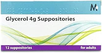 Glycerol 4g Suppositories Pack of 6