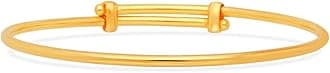 Malabar Gold & Diamonds Gold Bangles for Women 22 kt | 22k (916) BIS Hallmark Pure Gold Bangles for Birthday, Anniversary and Rakshabandhan Gift