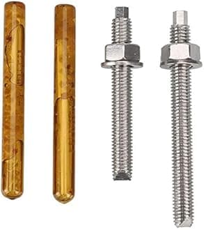 GangKun M16M20M30 304 stainless steel chemical anchor bolt/chemical expansion bolt/chemical screw seedling bolt * 80-380-[304] M16 * 250 (including medicine)