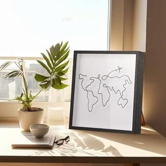 shadow box (White, 12x12in)