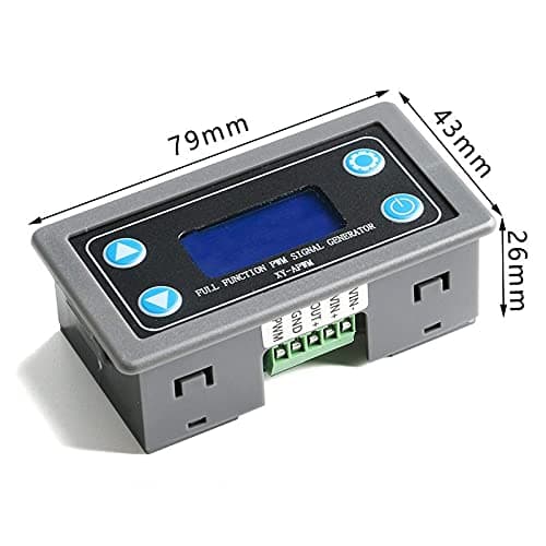 Full-Function PWM Pulse Frequency Duty Cycle Adjustable Module Square Wave Rectangular Wave Signal Generator