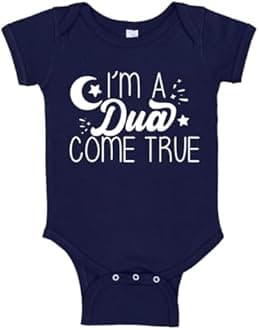 I'm A Dua Come True Muslim Baby Bodysuit One Piece or Toddler Shirt First Ramadan Eid Mubarak Newborn Baby Gift