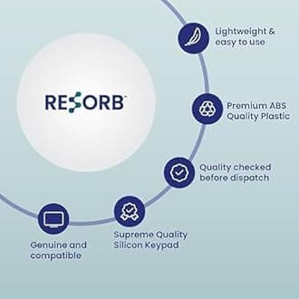 RESORB LED 539 Universal Remote Control for Sainyo and Chinese LCD LED and Non-Branded Smart TVs - Black (Please Match with Your Old Remote Before Placing an Order)