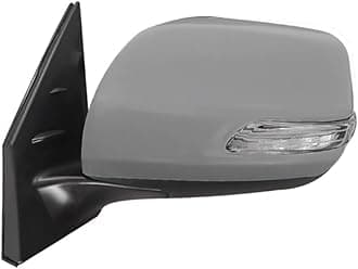 Passenger Side Mirror Fit for 2012-2016 Toyota Land Cruiser Prado LC200 Side Mirror Replacement Rear View Mirrors Accessories Turn Light,Electric Folding,Electric Adjustment,Heated