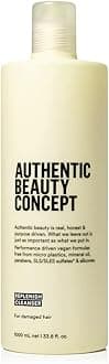 Authentic Beauty Concept Replenish Cleanser | Shampoo | Damaged Hair | Nourishes & Strengthens Hair | Vegan & Cruelty-free | Sulfate-free