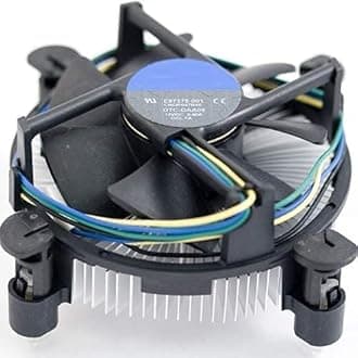 CPU Cooling Fan with Heatsink Compatibe With LGA1150 LGA1151 LGA1155 LGA1156 Socket Celeron/Pentium/i3/i5/i7 Processors Series Fan E97379-003 CNDP751K50 DTC-DAB16 DC12V 0.60A 4-PIN