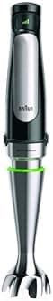 Braun MQ 7087X 1.2 L Immersion blender 1000 W Black, Stainless steel