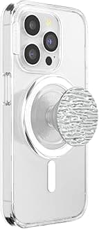 Phone Grip for MagSafe, Magnetic Holder, Phone Stand, Silver - FATA Morgana Chrome