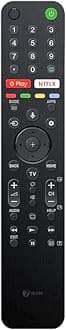 Compatible with Sony Bravia TV Remote RMF-TX500p Model Suitable A8H X8500G X9500G X8000H Series KD-65X8577G KD-55X8577G Smart 4K LED UHD HDR Android Televison with Bluetooth Voice Command