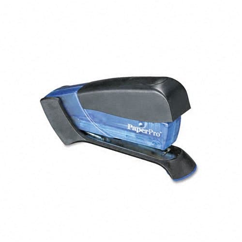 PaperPro : Compact Stapler, 15 Sheet Capacity, Translucent Blue -:- Sold as 2 Packs of - 1 - / - Total of 2 Each