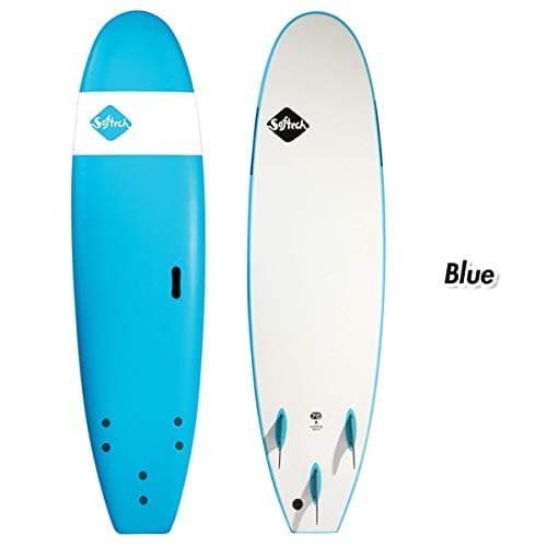 Softech Softtech Handshaped Original Funboard Surfboard 7ft Blue