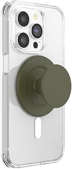 Phone Grip for MagSafe, Magnetic Holder, Phone Stand, Green - Soft Touch Fatigue