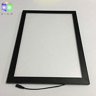 18X24 Inch Wall Mounted Black color Aluminum Snap Clip Frame Advertising Display Led Backlit Light Box Sign