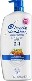 Head and Shoulders Dry Scalp Care with Almond Oil 2-in-1 Anti-Dandruff Paraben Free Shampoo + Conditioner 32.1 fl oz