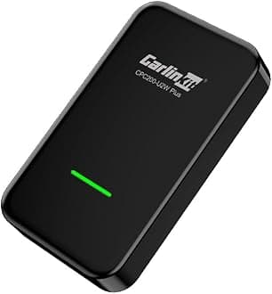 Carlinkit 3.0 Wireless CarPlay Adapter, Wireless Apple CarPlay dongle for OEM CarPlay Cars Convert Wired CarPlay to Wireless Apple CarPlay, Only iOS Plug & Play 5Ghz WiFi GPS Navigation SIRI Music