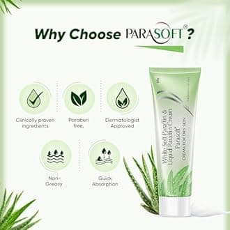 - Parasoft Moisturizing Cream with Aloe Vera - 60g (Pack of 2) | Deep Hydration Intense Moisturizer for Dry & Dehydrated Skin, Non-Greasy, All-Season Daily Skincare, Dermatologist Tested, Paraben-Free