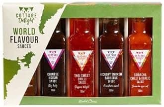 Cottage Delight World Flavour Sauces 5 x 100ml