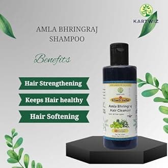 Khadi Natural Herbal Natural Herbal Amla & Bhringraj Sls & Paraben Free Shampoo -Pack Of 3