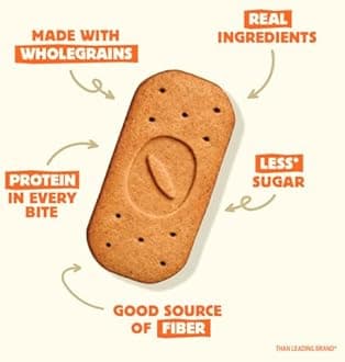 Olyra Organic Breakfast Biscuits - Variety Pack - Healthy Snacks for Adults - Office Snacks - Healthy Cookies - High Fiber Snack - Natural Energy Breakfast Biscuit 24 Packs