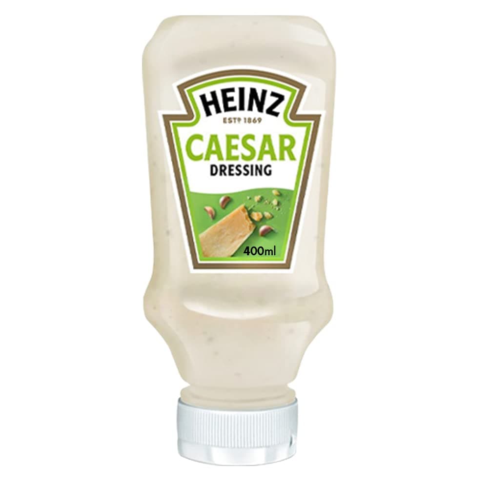 Heinz Caesar Salad Dressing, Top Down Squeezy Bottle, 400ml