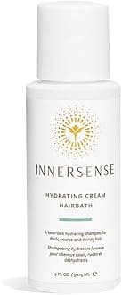 INNERSENSE Organic Beauty - Natural Hydrating Cream Hairbath Shampoo | Hydrating, Nourishing, For Dry Scalp | Non-Toxic, Cruelty-Free, Clean Haircare (2 fl oz | 59.1 mL)
