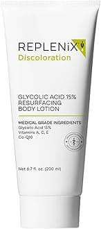 Glycolic Acid 15% Resurfacing Body Lotion, Medical-Grade Brightening & Hydrating Exfoliating Cream for Skin Discoloration & Rough Texture (6.7 fl. oz)