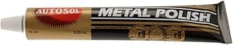 Metal Polish Paste for Home, Bike, Boat and Car Cleaning, Alloy Wheel Cleaner, Rust Remover for Metal, All-Purpose Metal Cleaner 75ml Tube