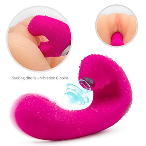 Powerful Clitorial stimulating with 3 Suction Modes +7 Vibration Pattern stimulating Toy for Female,can USB Rechargeable Waterproof G Spots masseger for Women Suction