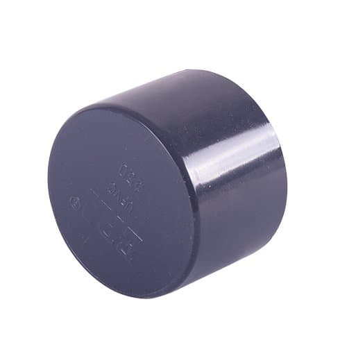 32mm Plain PVC End Cap