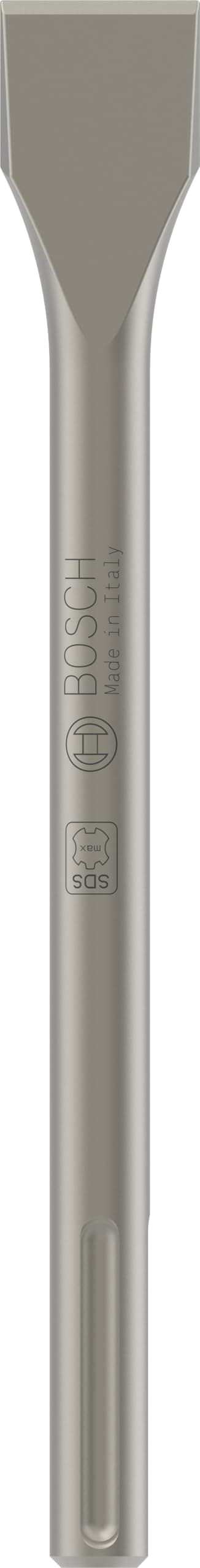 Bosch 1x PRO SDS max-4C Flat Chisel (for Concrete, Brick, Ø mm, Professional Accessory Rotary Hammer Drill, Break Hammer)