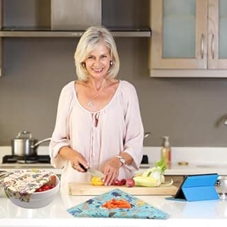 Reusable Beeswax Wrap - 9 Pack Beeswax Wraps for Food, Eco-Friendly Beeswax Food Wraps, Bread Sandwich Wrapper - Organic, Sustainable, Zero Waste, Reusable Plastic-Free Food Wrap, 1XL, 3M, 5S