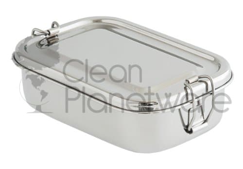 1 Layer Rectangular Stainless Steel Lunch Box