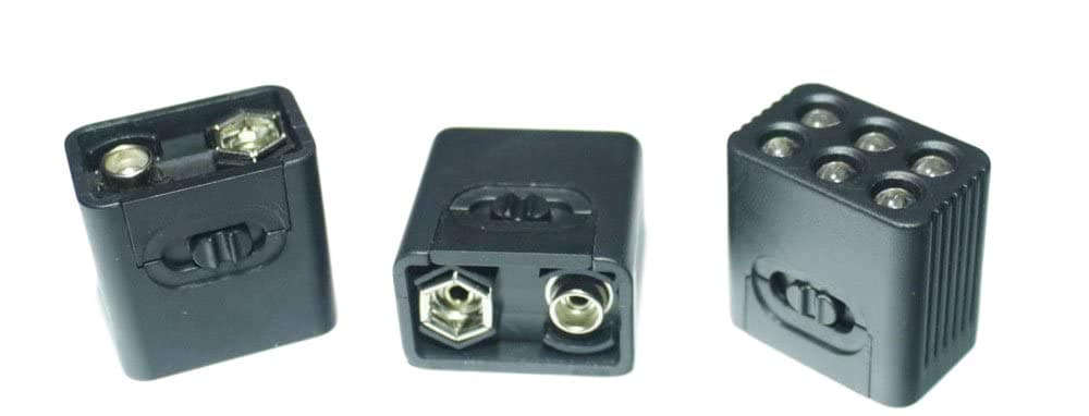 9 Volt LED Flashlight- Ultra Bright (3-Pack)