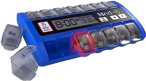 Weekly Pill Organizer with Compartments – Basic Model