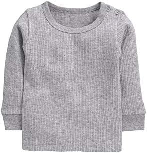 NEVA Kids (Baby Boys & Girls) Winter Thermal Upper.Its a Full Sleeves Body Warmer in Grey Color.It is A 1-pc Pack !!