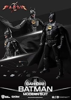 Beast Kingdom - Flash Movie - Dynamic 8ction Heroes - Batman Modern Suit Action Figure